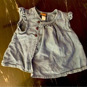 Chambray Top - Tea Collection